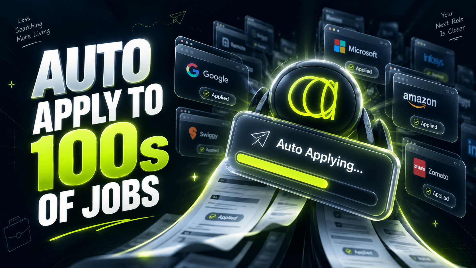 Fastest Way to Apply to Hundreds of Jobs in India - Arya
